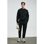 Lufian Sıgma Erkek Sweatshirt Siyah