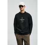 Lufian Sımba Erkek Sweatshirt Siyah