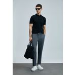 Lufian Sımon Smart Erkek Chino Pantolon Slim Fit Antrasit