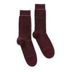 Lufian Star Bordo Erkek Çorap