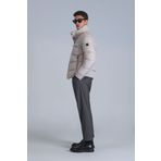 Lufian Stell Spor Erkek Chino Pantolon Slim Fit Gri