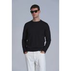 Lufian Stone Erkek Kazak Siyah - 2XL