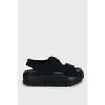 Lufian Trend Aurora New Kadın Günlük Sandalet Full Black