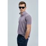 Lufian Vernon Smart Erkek Polo Tişört - Mor - 3XL