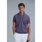 Lufian Vernon Smart Erkek Polo Tişört - Mor - XL
