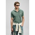 Lufian Vernon Smart Erkek Polo Tişört Nefti Yeşil - 3XL