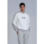Lufian Vıler Erkek Sweatshirt Beyaz