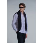 Lufian Warm Erkek Basic Gömlek Regular Fit Mavi