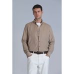 Lufian Water Erkek Basic Gömlek Slim Fit Bej