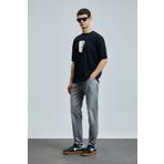 Lufian Zeno Smart Jean Erkek Pantolon Slim Fit Antrasit