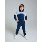 Luggi Baby Kapüşonlu Erkek Bebek Sweatshirt ve Eşofman Alt 2 Li Takım - 2 - 3 Yaş - Lacivert