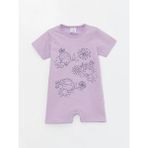 Luggi Baby Kısa Tulum Kız Bebek 6 Ay-3 Yaş - 9 - 12 Ay - Lila