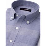 Lugon Klasik Regular Fit Uzun Kol Erkek Gömlek 7608 - Koyu Gri