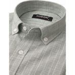 Lugon Klasik Regular Fit Uzun Kol Erkek Gömlek 7613 - Yeşil - 2XL