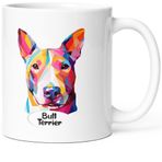 Luigi Collection Koleksiyon Kupa Köpek Bull Terrier Mesaj Mumu Komik Irk Hayvanlar Orijinal ve güzel hediye fikri, erkek kadın, çocuk meslektaşı, doğum günü, Noel, Sevgililer Günü. Gülümseyin dès le Uyanış.