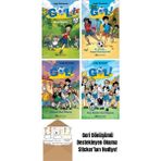 Luigi Garlando 4 Kitap Seti + Okuma Sticker'ları - Hayır