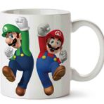 Luigi Mario Porselen Kupa Bardak