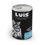Luis 400 gr Parça Ton Balıklı Soslu Kedi Konservesi