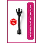 Luis Bien Titanyum İğneli Dermaroller 0.25 mm – Sakal & Yüz İçin Mikro İğneleme, Serum Emilimi Destekleyici