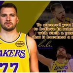 Luka Doncic Motivasyonel Poster Alıntı İlham Verici Sözler Sınıf Posterleri Erkek Basketbol Profesyonel Koçluk Duvar Sanatı Büyüme Zihniyet Öğretmen Eğitici İmzalı Hatıra Spor Dekor Forma Erkek Çocuk