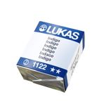 Lukas 1862 Aquarell Artists' Suluboya Tavaları, Indigo Yarım Tava - Canlı Profesyonel Sınıf Suluboya Boya - Islatması Kolay, Yoğun Renk, Uzun Ömürlü - Profesyonel Suluboya Uzmanları için İdeal