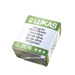 LUKAS Aqua 1862 1/2 küçük elcikler - profesyonel kalitede sulu boya - renk tonu zeytin yeşili