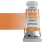 LUKAS Aquaarell 1862 24 ml - Profesyonel kalitede sulu boya - Renk tonu gerçek turuncu