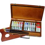 Lukas Aquarell 1862 Usta Seri Suluboya Seti 12 Renk, 20ml, 1 Palet, 3 Fırça