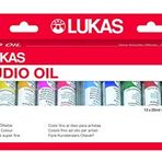 Lukas K65420000 12 Renk 20 ml Yağlıboya Set
