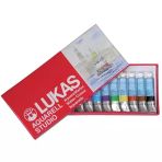 Lukas Studio 12x10 ml Aquarell Sulu Boya Seti