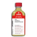 Lukas yağlı boya boyası, 125 ml keten tohumu yağı verniği
