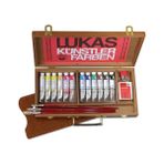 Lukas Yağlı Boya Seti Ahşap Kutu 10X37Ml