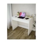 Lükens Mobilya Çalışma Masası Makyaj Masası Beyaz | 1 Çekmeceli | E1 Suntalam | 90x75x50 cm | Ev Ofis Yatak Odası