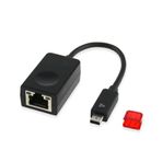 LUKFOCAB Lenovo 4X90F84315 SC10A39882BD, Thinkpad X1 Karbon 2nd/3rd/5th Gen/X1 Yoga 2nd/3rd Gen/L380 L390 Yoga 370 S1 X1 Hermit P1 S2 0 için Ethernet Uzatma RJ45 Adaptörü Dongle Kablo Değiştirme 4X643 5 US