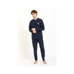 Lukitus Büyük Beden Battal Erkek Pijama Takımı Rimol-bbb Lacivert