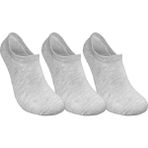 Lukitus Pamuklu Görünmez Kısa Erkek Sneaker Çorap 6 Adet - Gri - 39 - 43