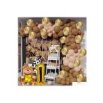 LÜKS 1 YAŞ DOĞUM GÜNÜ BALON ZİNCİR SET