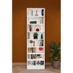 Lüks 8 Raflı Ayarlanabilir Ev Ofis Kitaplık %100 Mdf Modern Dekoratif Kütüphane Kitaplık K01