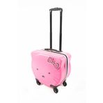 Lüks ABS Hello Kitty Çocuk Seyahat Valizi – 4 Tekerli