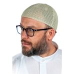 Lüks Çelik Örme Namaz Takkesi Fıstıkyeşili 1 Adet