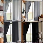 Lüks Karartma Perde Blackout Fon Perde- 12 Renk - Modern House bordo