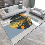 Lüks Kristal Kadife Halı Oturma Odası Yatak Odası için Geometrik Yumuşak Kilim Giriş Yolu Kanepe Minderi Sehpa Mat 50 x 80 cm