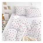 Lüks Ranforce Kumaş %100 Pamuklu Çift Kişilik Nevresim Takımı 200X220 - Lastikli Çarşaf 160X200+30