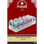Lüks Texas Holdem Metal Casino Poker Blackjack 100 Çip