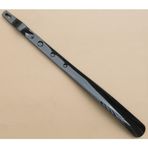Lüks Uzun-Kısa Saplı Plastik Ayakkabı Çekeceği - Renkli Seçenekler - Eğilmeden Kolay Kullanım (Siyah, 64 cm)