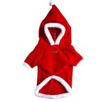 Luli Pet L Yılbaşı Kapüşonlu Polar Kedi Köpek Sweatshirt