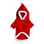 Luli Pet Yılbaşı Kapüşonlu Polar Köpek Sweatshirt
