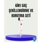 Luliana Çok Fonksiyonlu 6 Başlıklı Saç Kurutma ve Şekillendirme Seti - LU32344405-4041 - Çok Renkli