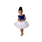LULLY Kids Kız Çocuk 6 Katlı Tül Tütü Etek 410 (Beyaz, 5-6 Yaş)