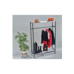 LuLu Home Raflı Askılık Konfeksiyon Askısı Elbise Askılığı